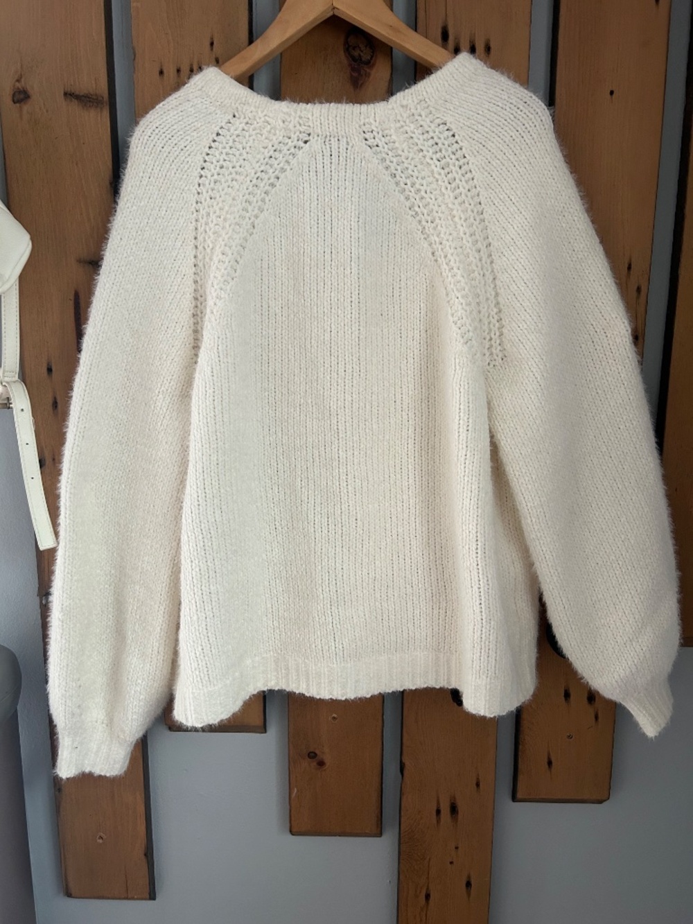 Ava & Viv Cream Eyelash Sweater - Picture 2 of 5
